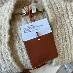 COPY - Loro Piana Cocooning Cardigan, new with tags! Medium, Kasha color, 100% …